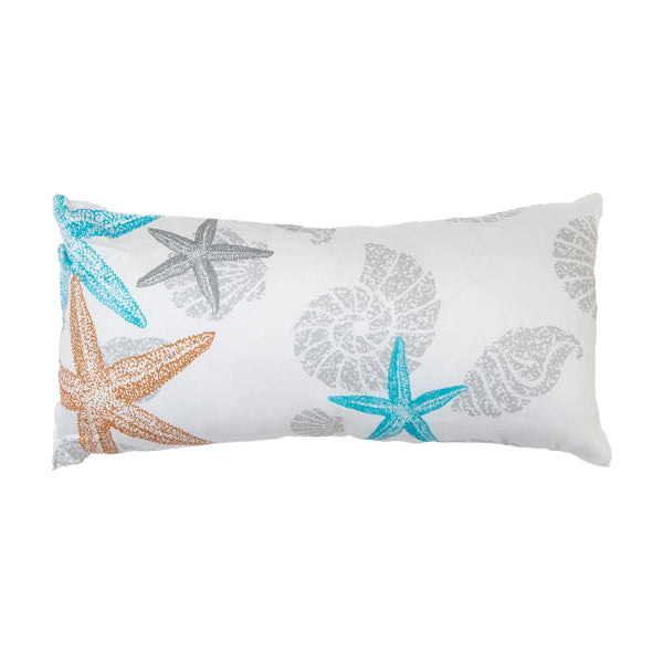 Blue and Natural Starfish Queen Comforter Set, 88" X 94" home decor - Mod Lifestyles