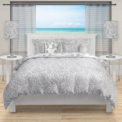 Flamingo King Comforter Set, 106" X 94" home decor - Mod Lifestyles