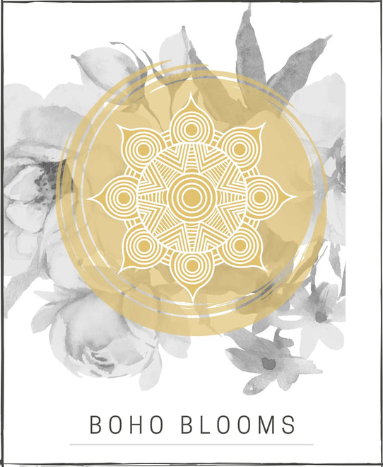 Boho Blooms Pillow Collection