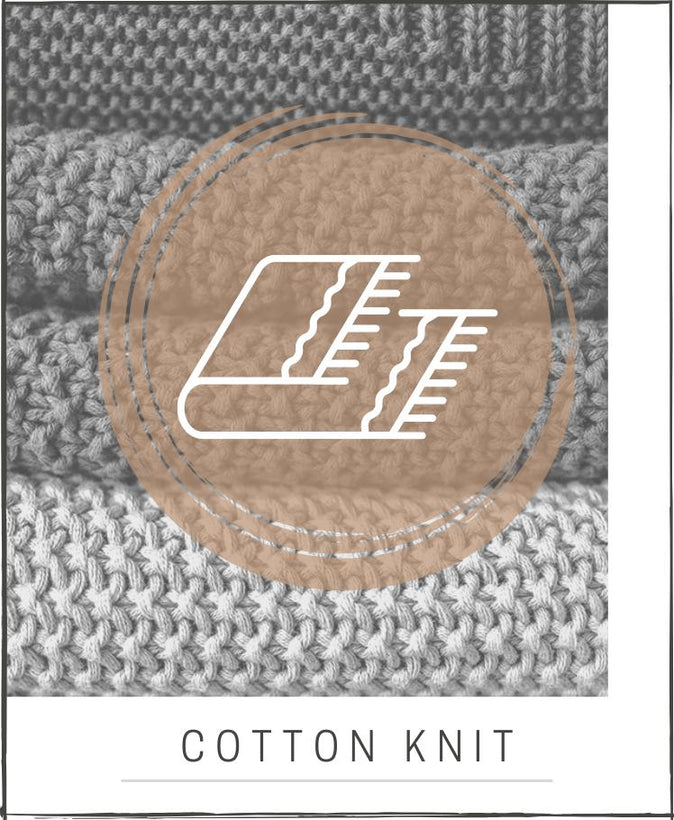 Cotton Knit Throw Collection