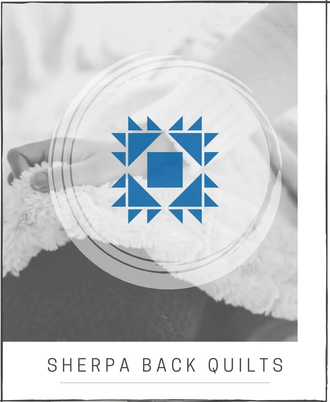 Sherpa Back Quilt Collection