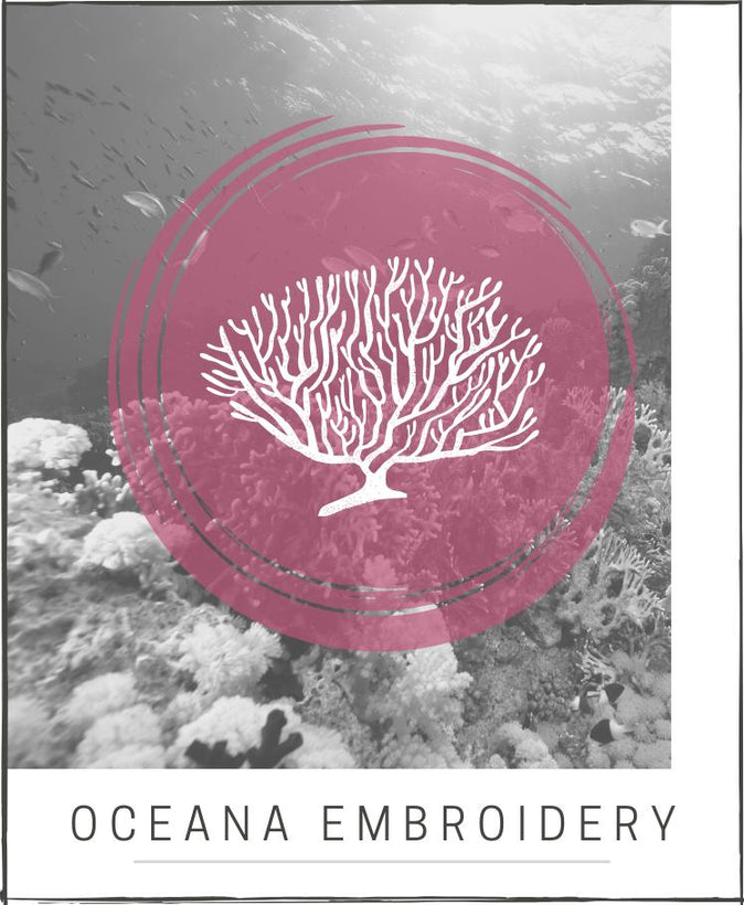 Oceana Embroidery Quilt Set