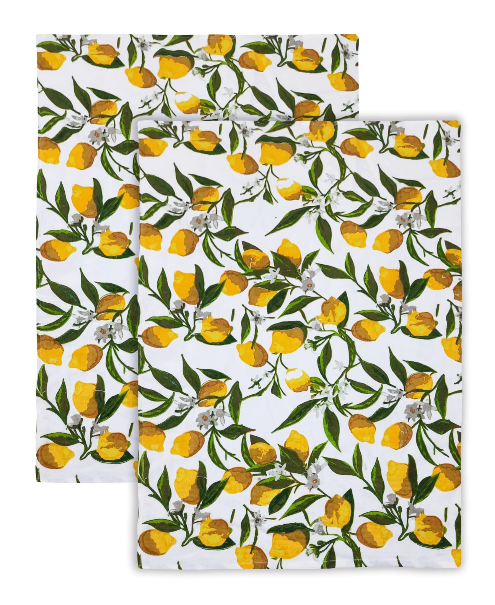 2 Pack Lemons Kitchen Towel, 20" x 28" home decor - Mod Lifestyles