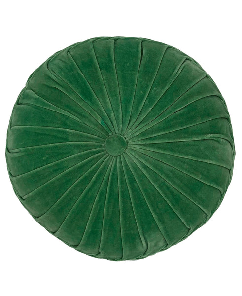 Spring Colors Round Velvet Pillow, 16" Round home decor - Mod Lifestyles