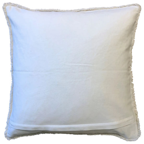 Coral Beads Embroidery Pillow, 18''x18'' home decor - Mod Lifestyles