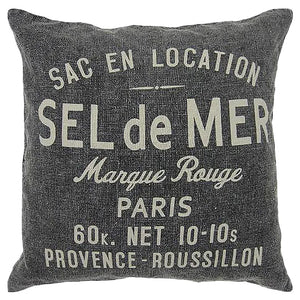 SEL de MER Print Decorative Pillow, 20" X 20" home decor - Mod Lifestyles